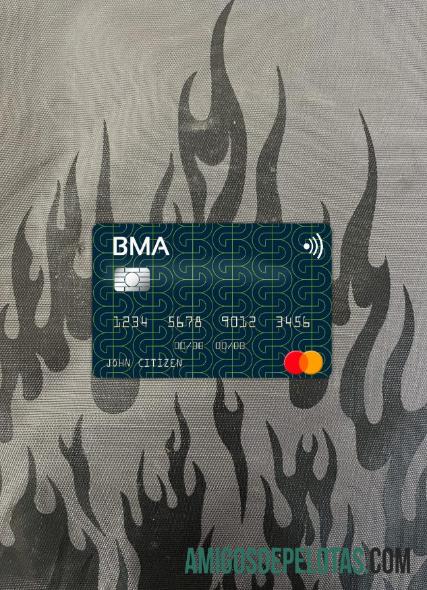 Banco do Afeganistão Millie Afghan Mastercard Photolook Front exemplo real